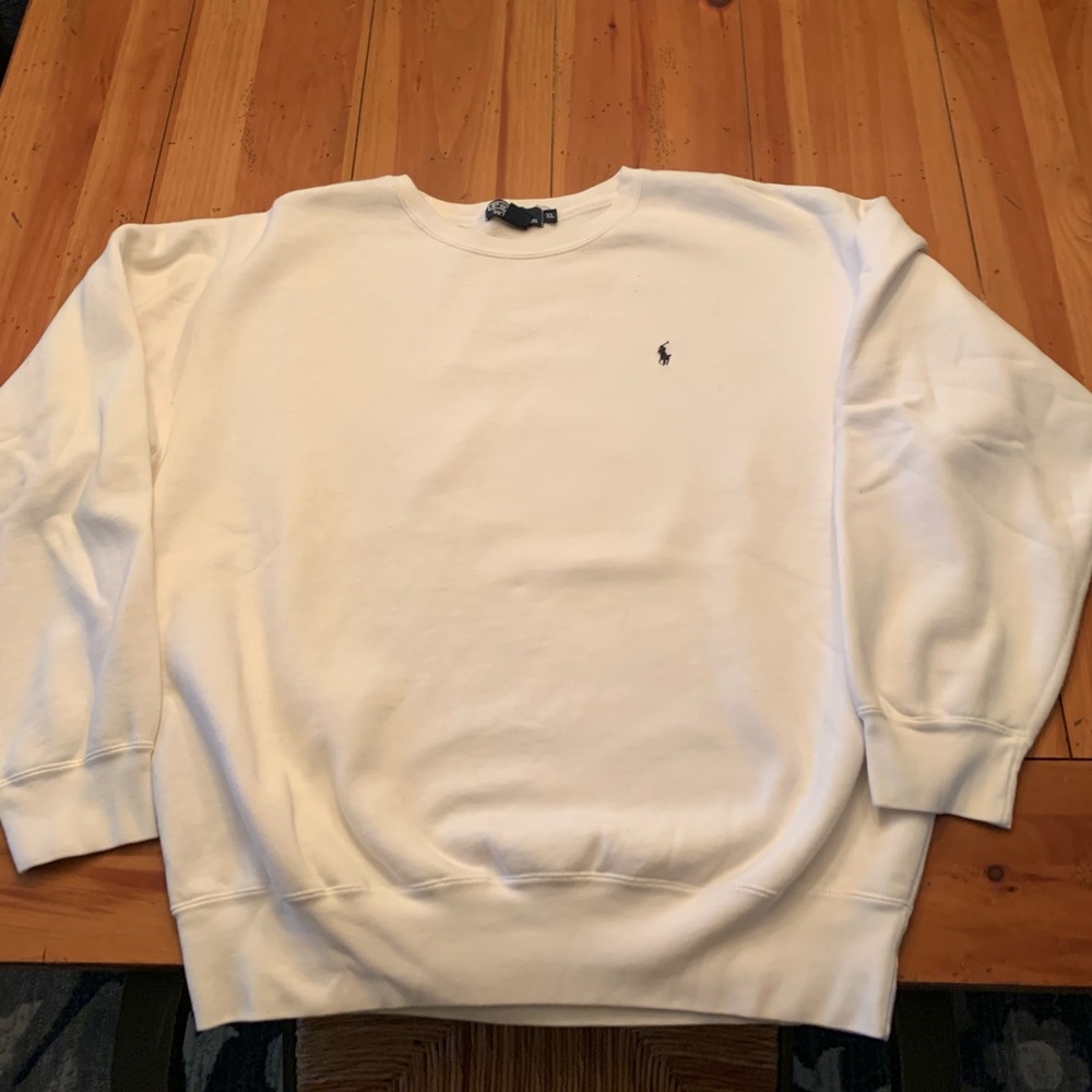 Polo Ralph Lauren White Sweatshirt